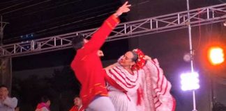 Foto: Ballet folclórico maestro Ronald Abud Vivas en Jinotepe, Carazo / TN8