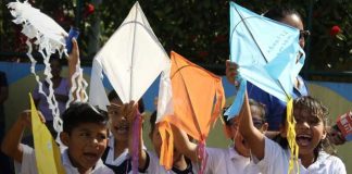 Foto: Barrilletes de colores en honor a Los Sabogales en Masaya / TN8