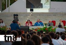 Co-Presidentes de Nicaragua, Daniel Ortega y Rosario Murillo, entregan Medalla de la Reconciliación y Paz «Cardenal Miguel» Foto: CoPresidentes Daniel Ortega y Rosario Murillo en Acto de entrega de la Medalla de la Reconciliación y la Paz en Nicaragua / TN8