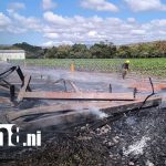 Foto: Incendio en fábrica de tabaco en Estelí / TN8