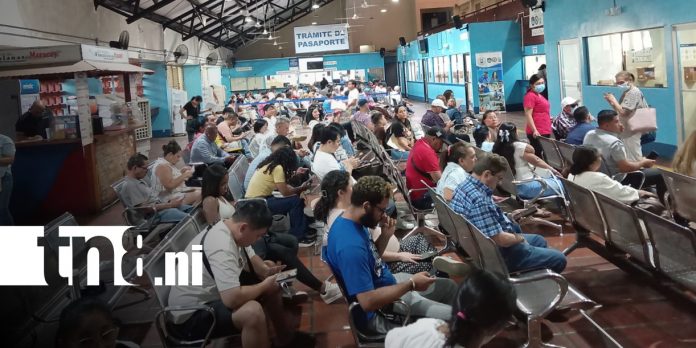 Foto: Servicios del Certificado de Movimiento Migratorio en Nicaragua / TN8