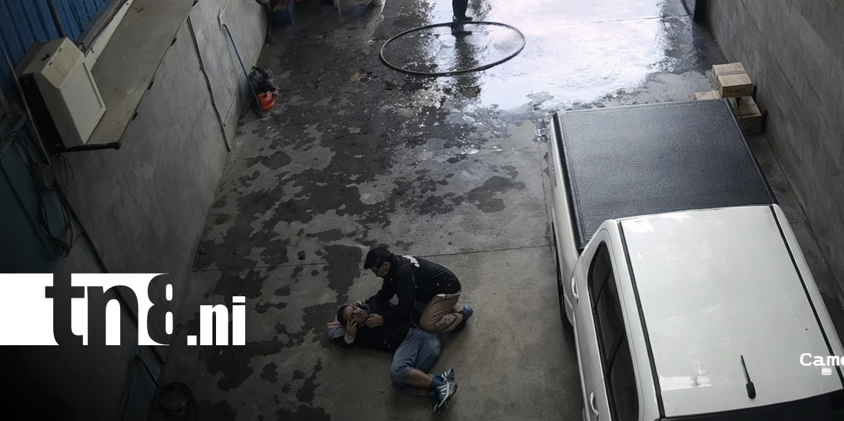 Foto: Trágico accidente laboral en Managua / TN8