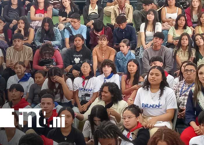 Foto: Bienvenida a los Nuevo Ingreso de la UNAN Managua / TN8