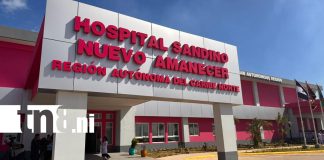 Foto: Hospital Sandino Nuevo Amanecer abrirá sus puertas como símbolo de victoria para la Costa Caribe /TN8