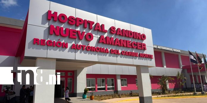 Foto: Hospital Sandino Nuevo Amanecer abrirá sus puertas como símbolo de victoria para la Costa Caribe /TN8 Foto: Hospital Sandino Nuevo Amanecer abrirá sus puertas como símbolo de victoria para la Costa Caribe /TN8