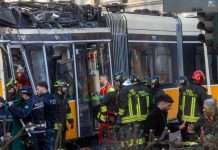 Emergencia en Italia: descarrilamiento de tranvía deja muertos y decenas de heridos Foto: Tranvía pierde control y deja múltiples víctimas en Italia /Cortesía