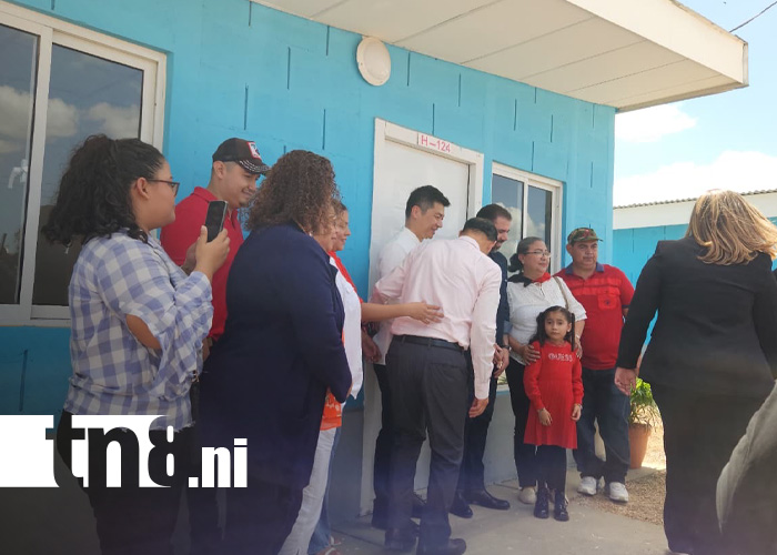 Foto: Entrega de viviendas Nuevas Victorias, en Managua / TN8
