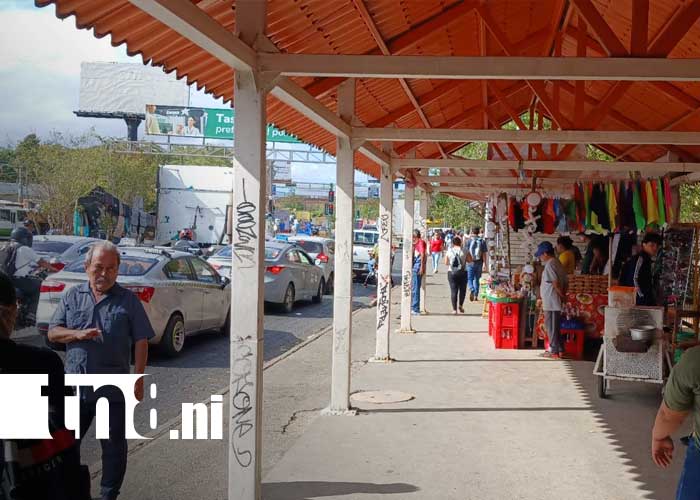 Foto: Pleito de vendedores ambulantes en Managua / TN8