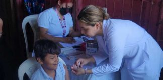 Foto: Vacunación contra el Virus del Papiloma Humano (VPH) en Managua / TN8