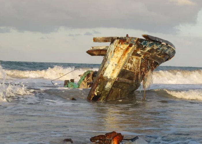 Foto: Mortal naufragio frente a la costa libia /Cortesía