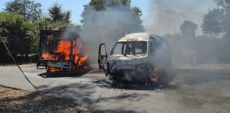 Foto: Violencia simultánea en México /Cortesía