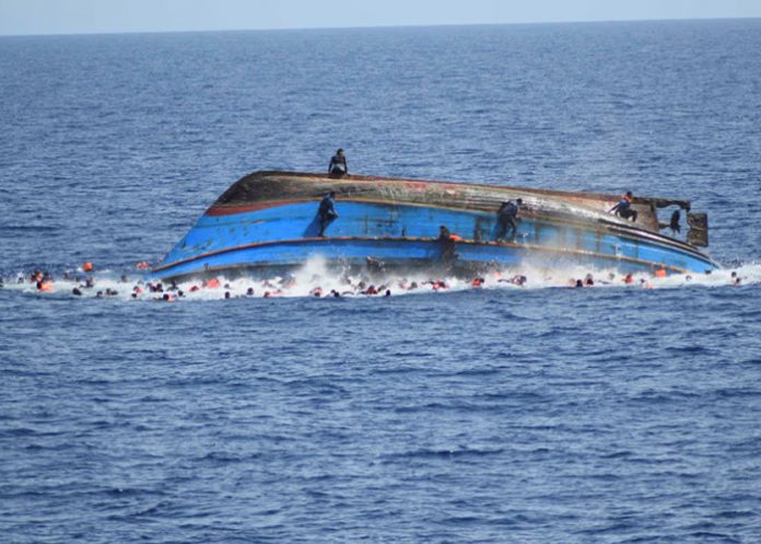 Foto: Mortal naufragio frente a la costa libia /Cortesía