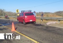 Jovencita de 19 años muere en trágico accidente en carretera a Malpaisillo, León Foto: Fatal accidente en Malpaisillo deja una joven fallecida /TN8