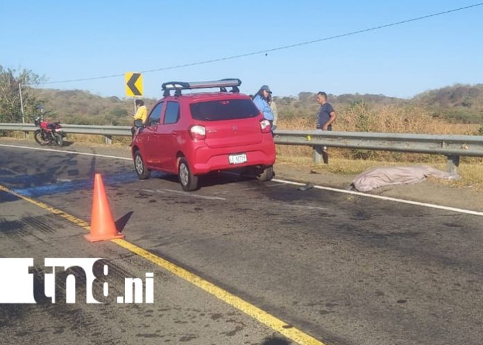 Foto: Fatal accidente en Malpaisillo deja una joven fallecida /TN8