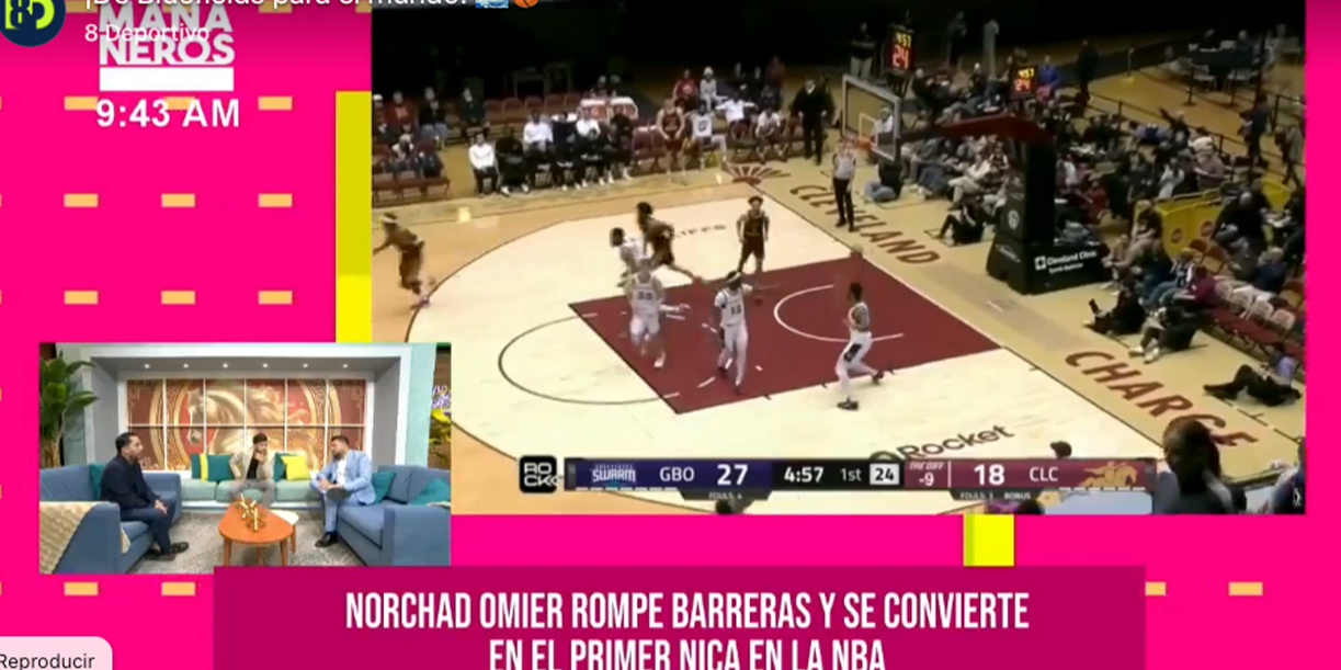 Foto: Norchad Omier juega hoy su segundo duelo con Clippers /Cortesía