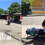 Foto: Casi se mata haciendo piruetas en plena vía pública /TN8