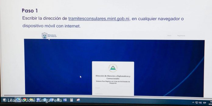 Foto: DGME detalla pasos para solicitud de pasaporte/Cortesía