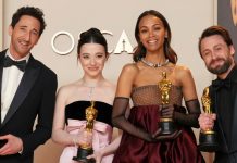 Foto: Oscar 2026: Adrien Brody, Zoe Saldaña y más en la lista de presentadores/Cortesía