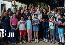 Alumbrado público llega a familias del Proyecto Bismark Martínez en Ocotal Foto: Ocotal sigue impulsando progreso /cortesía