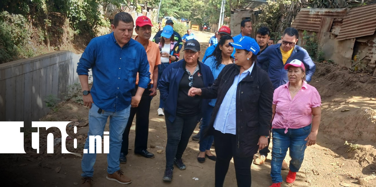 Foto: Supervisan importante proyecto de drenaje pluvial en Managua / TN8