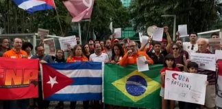 Foto: Solidaridad de Brasil con Cuba /cortesía