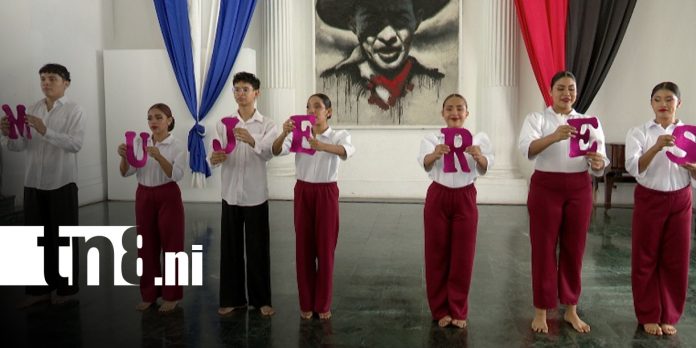 Foto: “Mujer, fuerza de victorias”: homenaje artístico en Managua/TN8