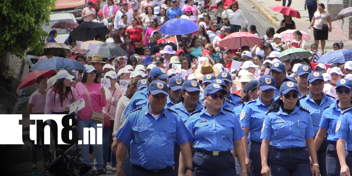 Foto: Matagalpa celebra el Día Internacional de la Mujer con carnaval y actividades culturales/TN8