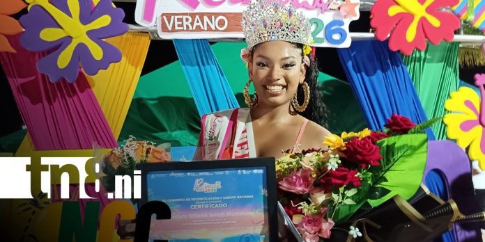 1 Foto: Bluefields se alzó con la corona en el certamen regional Reina Verano 2026/TN8