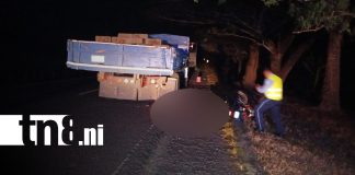 Foto: Motociclista fallece en trágico accidente de tránsito en Acoyapa, Chontales/TN8