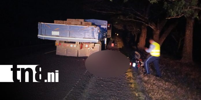 1 Foto: Motociclista fallece en trágico accidente de tránsito en Acoyapa, Chontales/TN8