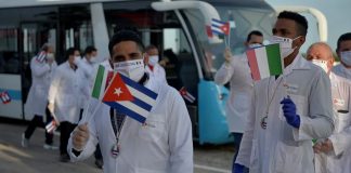 Foto: Italia respalda a Cuba /cortesía
