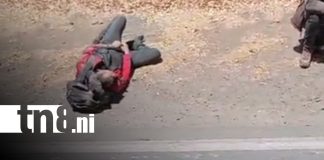 Foto: Motocicletas chocan en carretera vieja a Tipitapa: 4 lesionados/TN8