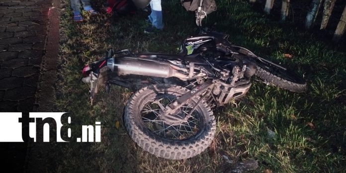 Foto: Motociclista lesionado en accidente en jalapa/TN8