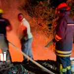 Foto: Incendio en Diriomo: vecinos en alerta por fuego que amenazó viviendas/TN8