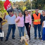 Foto: Adoquinado mejora calles en La Libertad, Chontales/TN8