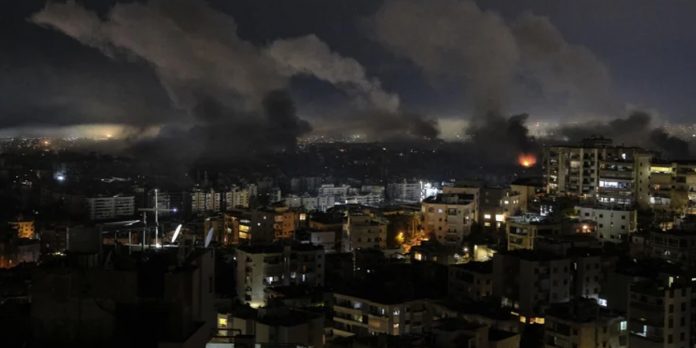 Foto: Israel intensifica bombardeos contra Líbano y Beirut/Cortesía