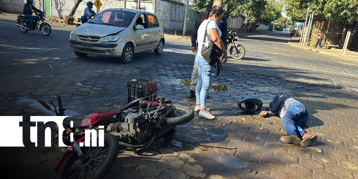 Foto: Accidentes en Managua /TN8