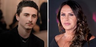 Foto: Karla Sofía Gascón a Timothée Chalamet /cortesía