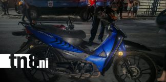 Foto: Joven en presunto estado de ebriedad provoca triple choque de motocicletas en Rivas/TN8