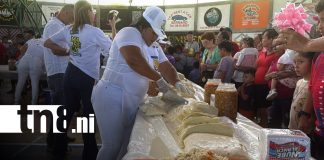Foto: Santo Tomás celebró el XIV Festival del Quesillo más grande y sabroso de Nicaragua/TN8