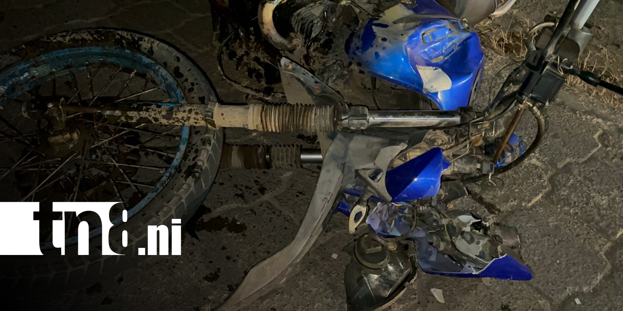 Foto: Accidente en Chontales deja tres personas lesionadas tras choque de motocicletas/TN8