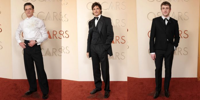 Foto: Los looks masculinos que robaron miradas en la alfombra roja de los Oscars 2026/Cortesía