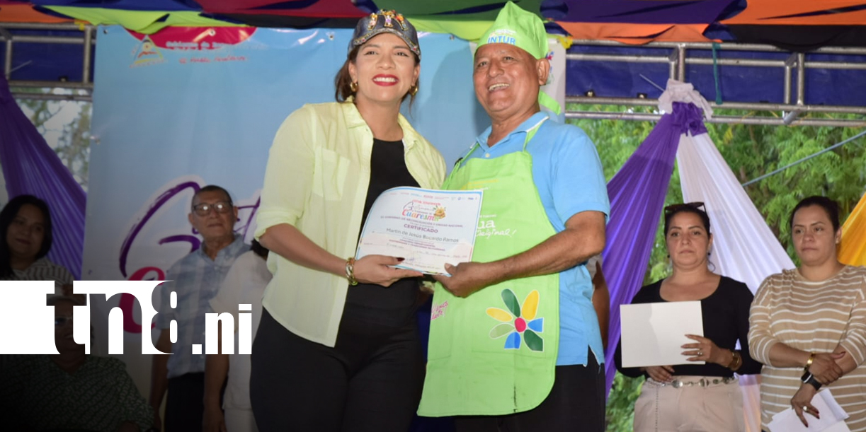 Foto: El Jicaral celebra Festival Departamental de Gastronomía y Tradiciones de Cuaresma/TN8