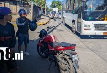 Motociclista resulta gravemente lesionado tras accidente en Ciudad Sandino Foto: Motociclista resulta gravemente lesionado tras accidente en Ciudad Sandino/TN8