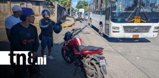 Foto: Motociclista resulta gravemente lesionado tras accidente en Ciudad Sandino/TN8