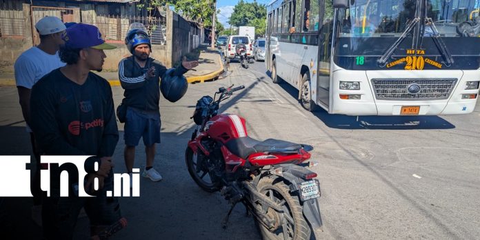 1 Foto: Motociclista resulta gravemente lesionado tras accidente en Ciudad Sandino/TN8