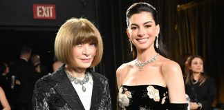 Foto: Anne Hathaway y Anna Wintour /cortesía