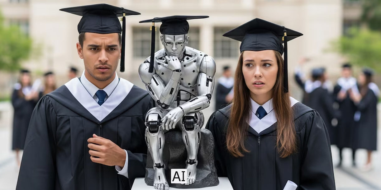 Foto: Universitarios adoptan la IA en sus estudios/ Cortesía