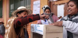 Foto: Violencia política en Bolivia /cortesía
