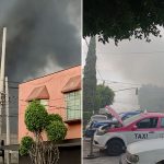 Foto: Negocio queda en cenizas en México/ Cortesía